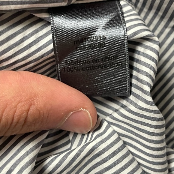 Men’s John varvatos Cotton Shirt w/ Elbow Patches size medium - Picture 5 of 6